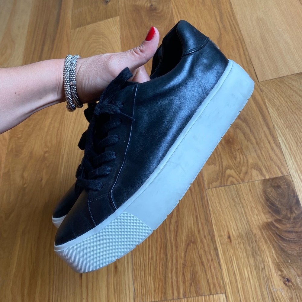 Black Vince Platform Sneakers - Picture 6 of 6